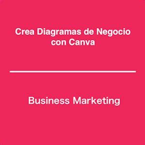 Crea Diagramas de Negocio con Canva - Specialization Courses