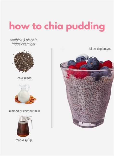 Chia Seed Pudding Recipe - PlantYou