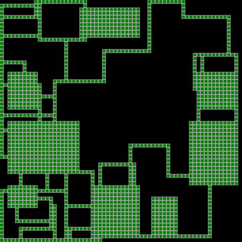 Unity Random Dungeon Generation 的图像结果