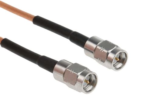 R284C0351059 Radiall | Radiall Male SMA to Male SMA, 1m, RG223 Coaxial ...