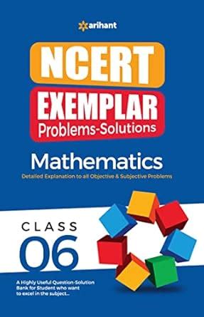 Arihant NCERT Exemplar Problems-Solutions Guide for Class 6 Mathematics ...