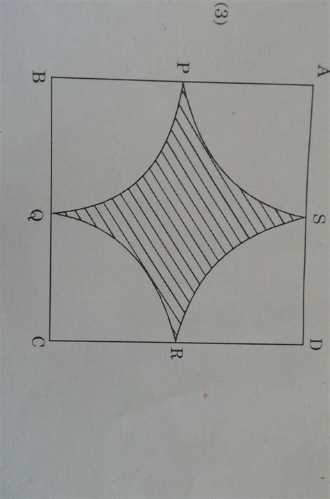 In the figure above quadrilateral ABCD is a square of side 50M. Points ...