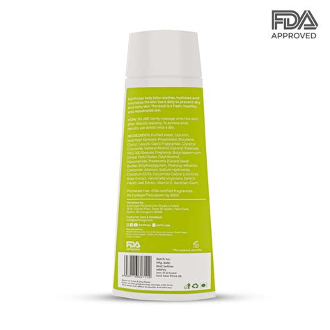 Earthraga Ultra Rich Body Lotion | Intense Moisturisation with Shea ...
