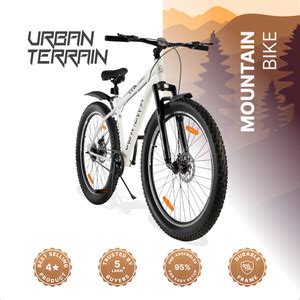 Urban Terrain Bolt Cycles for Men with Steel Frame & Dual Disc Brake ...
