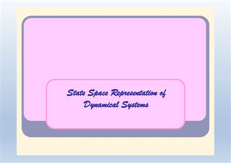 State space - System noise control Y → Y * Z Controller 4 Definitions 5 ...