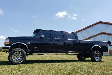 Agate Black King Series 6 Door Pickup 1995 Ford F-350 SRW, Alumaduty 6 door truck or steel 6 ...