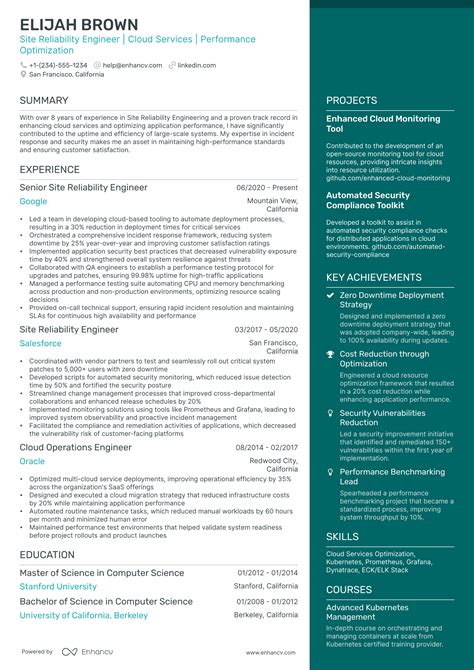 Image result for Reliability Engineer Resume Examples