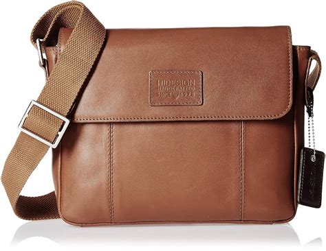 Hidesign Leather Brown Messenger Bag (Stephenson 03-SOHO-TAN Brown ...