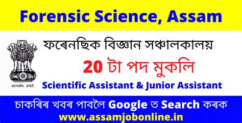 Forensic Science Job Openings 的图像结果