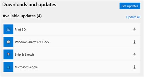 Image result for How to Update All On Microsoft Store Library