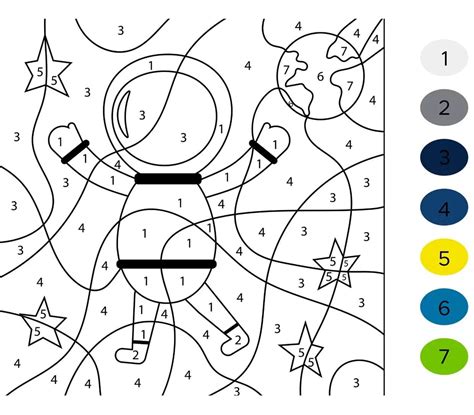 Hard & Difficult Color by Number - ColoringbyNumber.Com