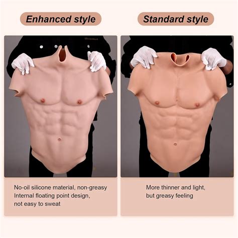 SUAISKR Realistic Silicone Muscle Chest for Cosplay India | Ubuy