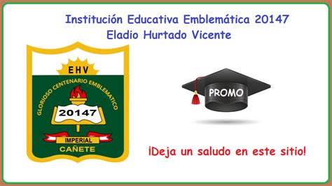 Promoción 1970 Institución Educativa Emblemática 20147 Eladio Hurtado ...