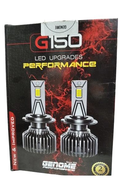 GENOME G150 Series Car LED Headlights 150 Watt (Set of 2 ...