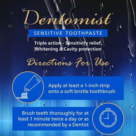 Buy DENTOMIST SENSITIVE TOOTHPASTE - 100 GM | PARABEN FREE | COMPLETE ...