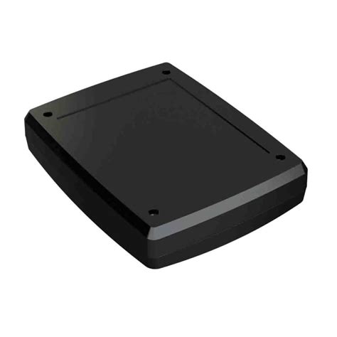 RS PRO | RS PRO Black ABS Enclosure, IP64, IK07, Black Lid, 184.7 x 144 ...