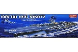 Academy Models Academy Plastics 14213 1/800 USS Nimitz CVN-68 : Amazon ...