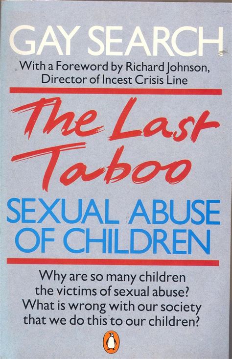 Buy The Last Taboo: Sexual Abuse of Children Book Online at Low Prices ...