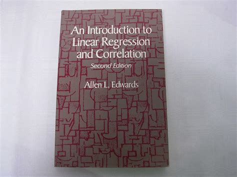 Buy An Introduction to Linear Regression Correlation Book Online at Low ...