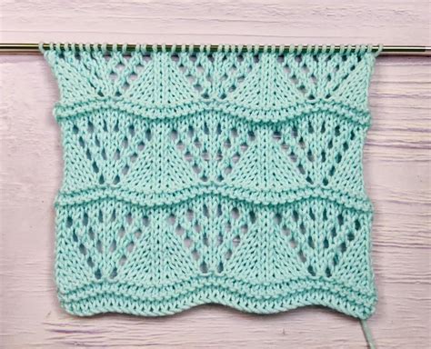 Image result for Wave Knitting Pattern Stitch