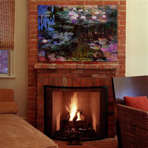 Buy Monet Wall Art Collection Canvas Water Lilies, 1914 05 by Claude ...