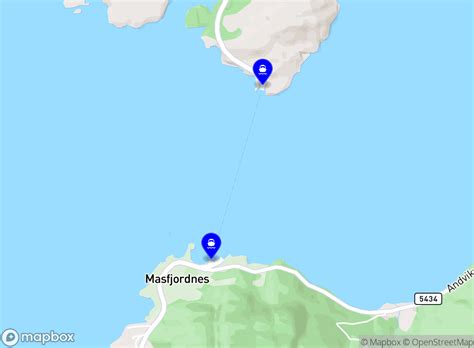 Fergerute for Masfjordnes - Duesund
