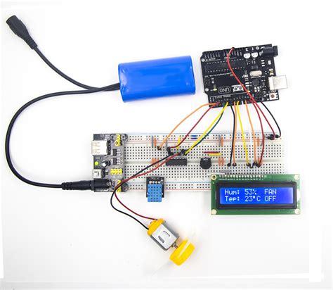 Image result for Arduino Temperature Controlled Fan