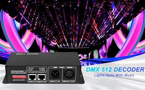 Image result for DMX512 Decoder Setup