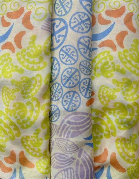 Koru Kaleidoscope in Silky Cotton