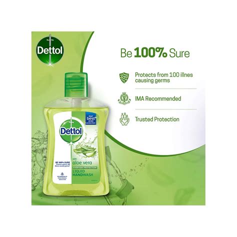 Buy DETTOL ALOE VERA GERM PROTECTION HANDWASH LIQUID SOAP FLIPTOP ...