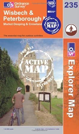 Buy Wisbech and Peterborough North: Sheet 235 (OS Explorer Map Active ...