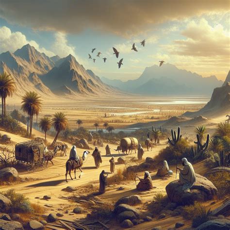 Genesis 12:10 Artwork | Bible Art