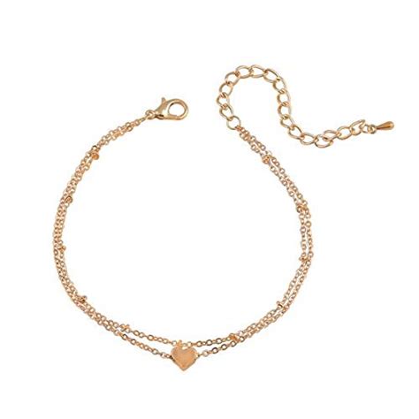 Fabula by OOMPH Jewellery Delicate Multi Layered Gold Tone Heart ...