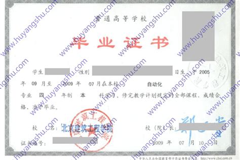 北京农学院-毕业证样本网