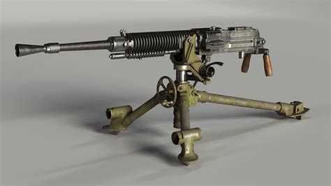 ArtStation - Type 92 Machine Gun
