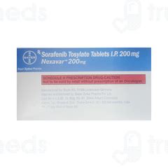 Nexavar 200 MG | Order Nexavar 200 MG Tablet Online at Truemeds