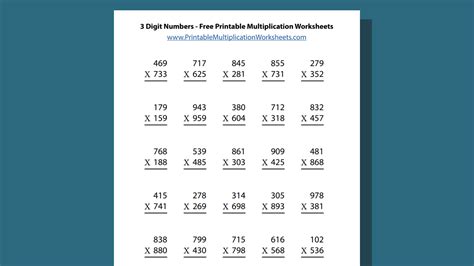 How to Do 3 Digit Multiplication 的图像结果