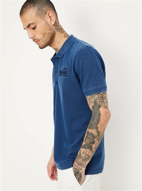 Buy Men Slim Fit Polo T-shirt Online at just Rs. 899.0 - 1000012625534 ...