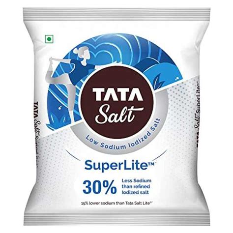 Tata Salt Superlite | 30% Low Sodium Salt | Superlite Namak | 1kg Price ...