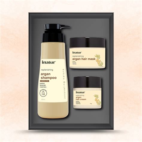 Argan Oil Hair Care Gift Box – Inatur
