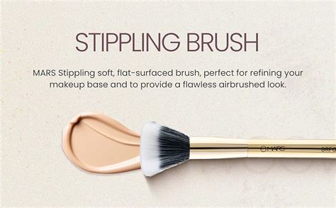MARS Artist's Arsenal Professional Stippling Brush For Face makeup ...