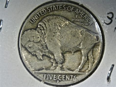 1937 D Buffalo Nickel D/D ERROR - For Sale, Buy Now Online - Item #326346