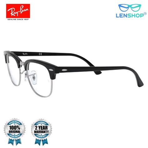 Rayban Clubmaster eyeglasses RX5154 2000 49 - Lenshop provide ...