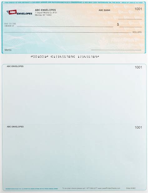 Printable checks for quickbooks inkjet - edumopla