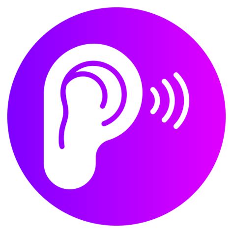 Listen actively - Free communications icons