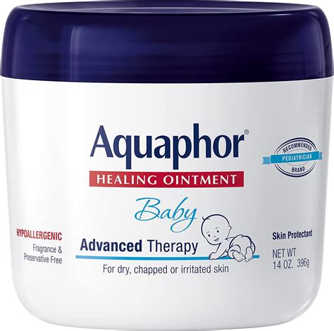 Baby Healing Ointment Advanced Therapy Skin Protectant, Dry Skin and Diaper Rash Ointment, 14 Oz ...
