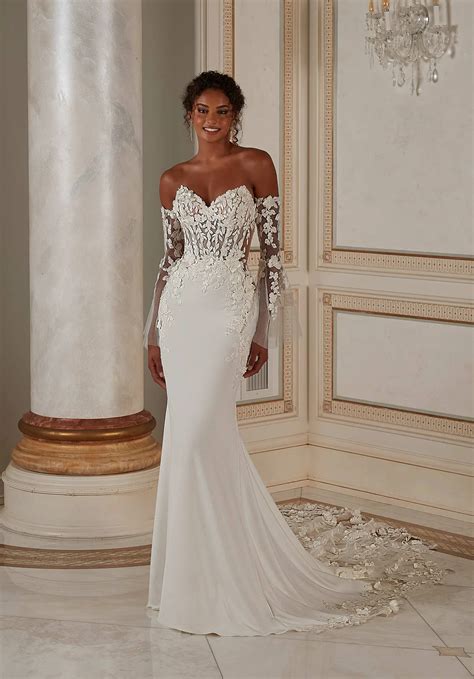 Mermaid wedding dresses with long train 60 photos - Vianawedding.com