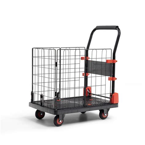 Buy 150 Kg Platform Trolley with Basket Cage | Corvids India