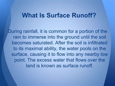 Surface Runoff Full Presentatiom | PPTX