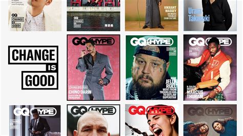 The GQ Hype Cover stars around the world define ‘Change Is Good’ for ...